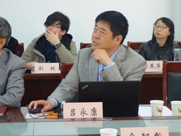 金智新院士到我校威尼斯9499登录入口调研