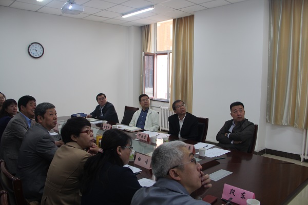 金智新院士到我校威尼斯9499登录入口调研