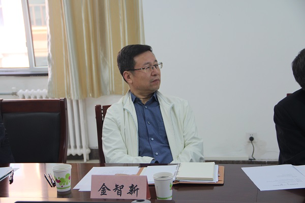 金智新院士到我校威尼斯9499登录入口调研