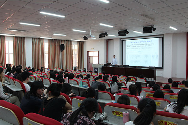 西安交通大学管理学院张俊瑞教授来威尼斯官网作讲座