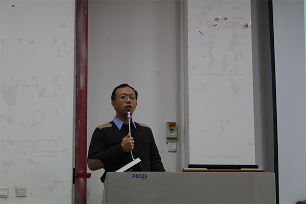 台湾中山大学李建强教授莅临我校作学术讲座 台湾中山大学李建强教授莅临我校作学术讲座